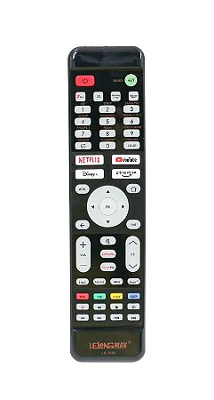 Controle Remoto Universal Todas Smart Tv Led Netflix Youtube LE-7392