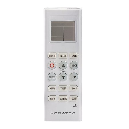 Controle Remoto Para Ar Condicionado Agratto Vogga Kkg9 LE-7303