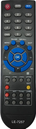 Controle Remoto Cromus Tv Free LE-7257