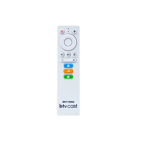 Controle Remoto Compatível para Dispositivo BTV CAST 4k LE-7405/9304
