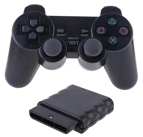 CONTROLE PS2 SEM FIO PLAYSTATION 2