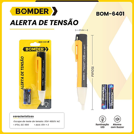 ALERTA DE TENSÃO BOM-6401