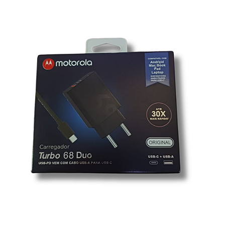 Carregador MOtorola 68 Duo