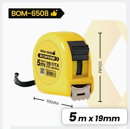 TRENA METRICA 5M BOM-6508