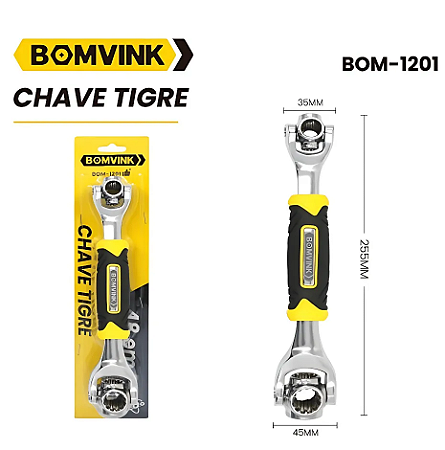 CHAVE TIGRE BOM-1201
