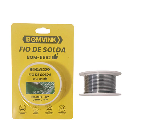 FIO DE SOLDA BOM-5552