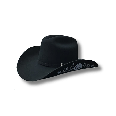 Chapéu Mundial boiadeiro lã cinza