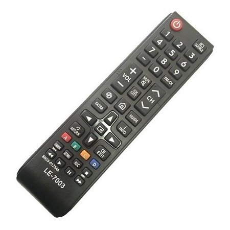 Controle Remoto Para TV Samsung C/ Tecla Futebol LE-7003