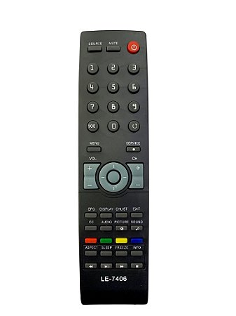 Controle Remoto Tv Aoc Lcd Led Para Cr4603 Le32w157 D32w931