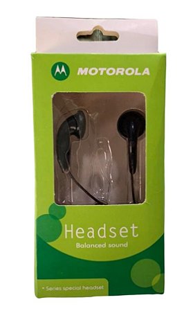 Fone de Ouvido Headset Motorola