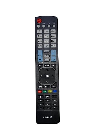 CONTROLE REMOTO CINEBOX MAESTRO HD CINEBOX LE-7059