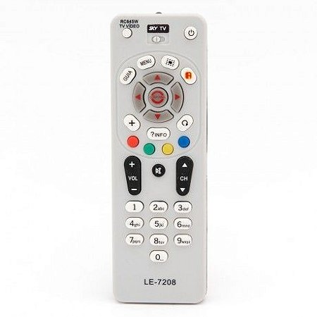 Controle Sky Rc645W 026-6428 Sky7407 C01238 LE-7208/7407