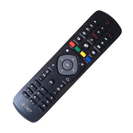 Controle Tv Philips Smart Netflix LE-7457