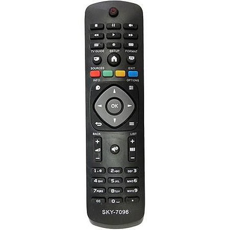 Controle Remoto Compatível com Philips Smart LE-7023