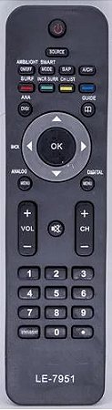 Controle Remoto Tv Philips