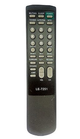 Controle Remoto Tv Sony Tubo