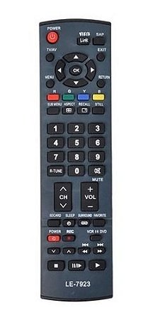 Controle Remoto TV Plasma/LCD Panasonic TH50PV70LB