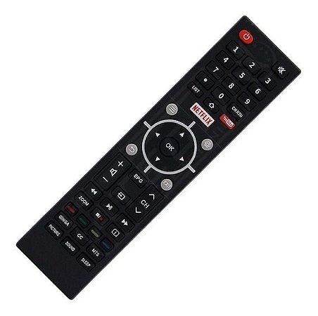 Controle Remoto P/ Smart Tv Semp Toshiba Ct-6810 LE-7801