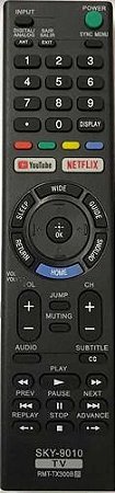 Controle Tv Sony Smart C/ Youtube Netflix LE-7041/9010