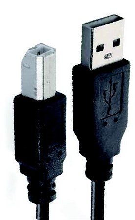 Cabo Impressora Usb 2.0 Universal Hp, Epson, Canon e Etc