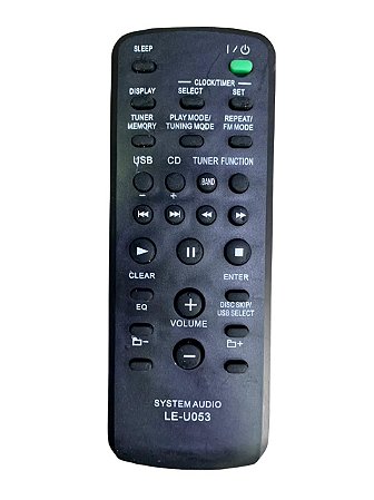 Controle Remoto  Para Som Sony Gtr333 Gtr555 Gtr888