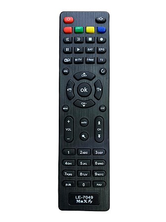Controle Remoto Para Receptor Maxfly Iflex Iks LE-7049