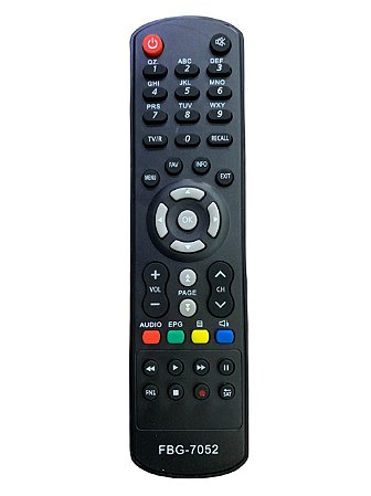 Controle Remoto Receptor digital Gigabox 7052