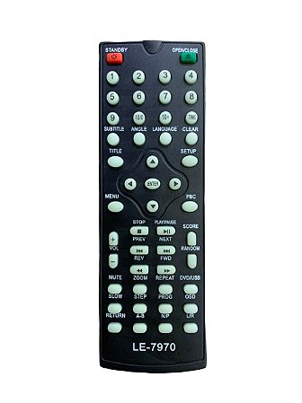 Controle DVD Lenoxx Rc-201 Dv-441 C01244