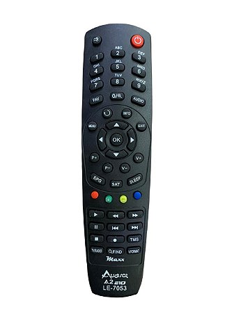 Controle Recepto Aud Sat A2 LE-7053/9005