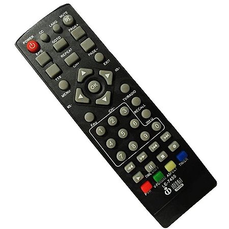 Controle Remoto Conversor Digital Infokit 300 400 100 200 LE-7455