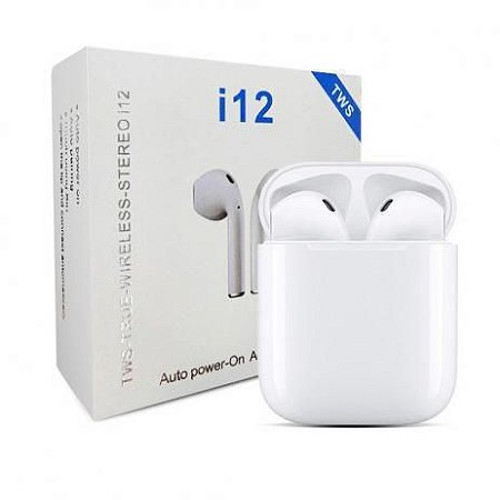 Fone de Ouvido Sem Fio  i12