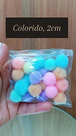POMPOM BOLINHA - VÁRIOS MODELOS
