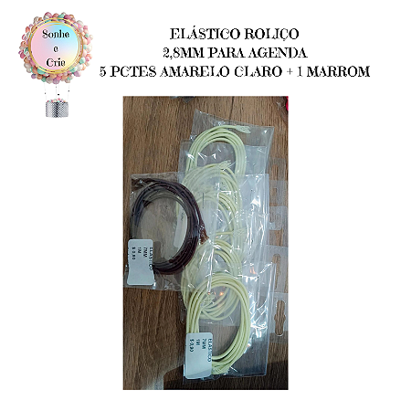 ELASTICO ROLIÇO 2,8MM - ESCOLHER MODELO
