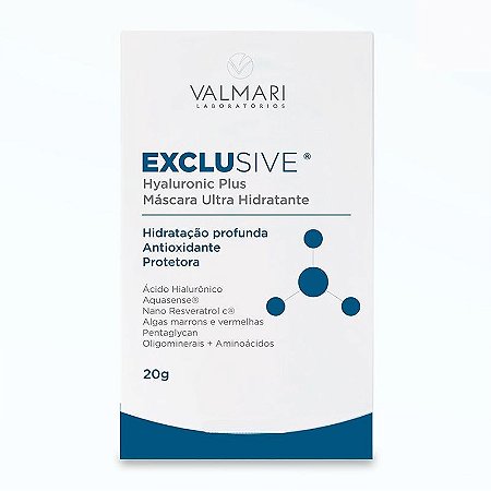 Exclusive Hyaluronic Plus Mascara Ultra Hidratante 20g Valmari