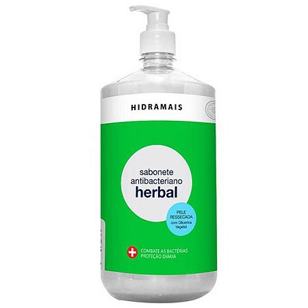Sabonete Antibacteriano Herbal 1,2L Hidramais