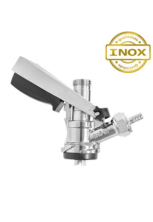 Válvula Extratora Tipo S - Botão (INOX)