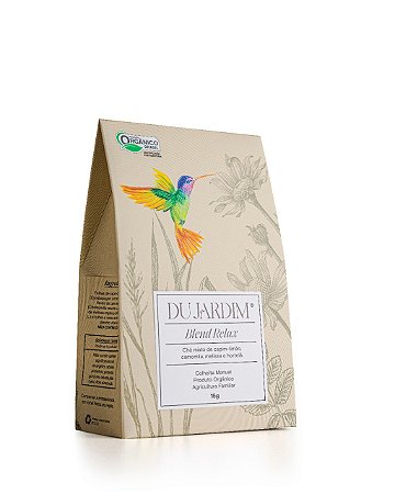 Chá Blend Relax Orgânico 15g - Du Jardim