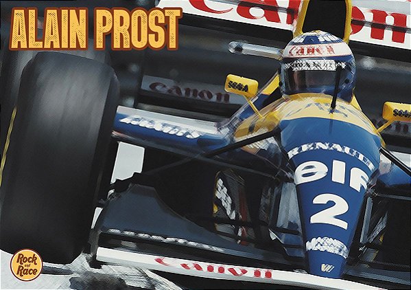 Pôster Alain PROST Williams