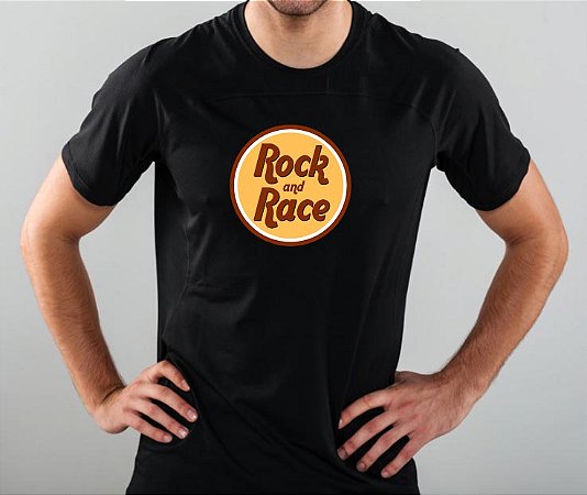 Camiseta - Rock And Race - Preta