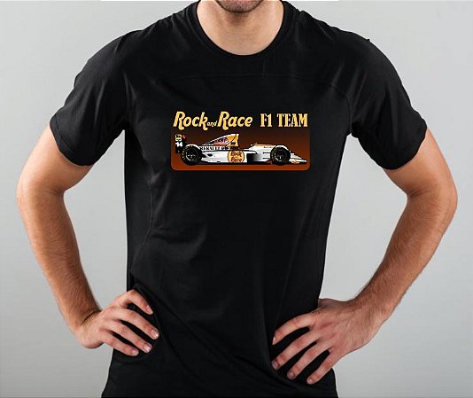 Camiseta - Rock And Race Team - Preta