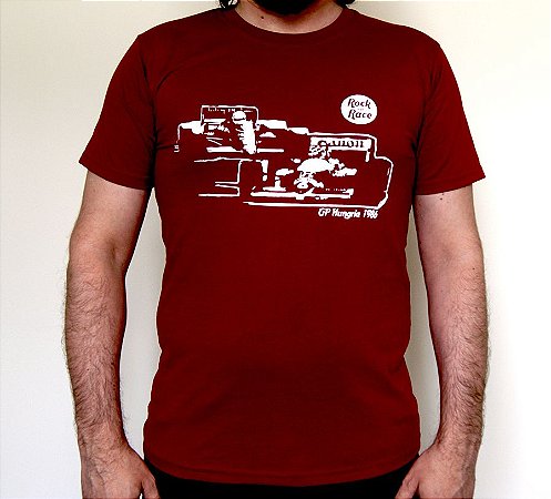 Camiseta - A Maior Ultrapassagem de Todos os Tempos - Bordô