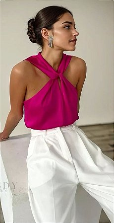 BLUSA NÓ (COM OPÇÕES DE CORES)