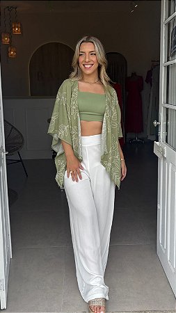 KIMONO ESTAMPADO (COM OPÇÕES DE CORES)