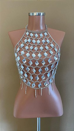 BRA CHAIN LUMIÉRE PRATA