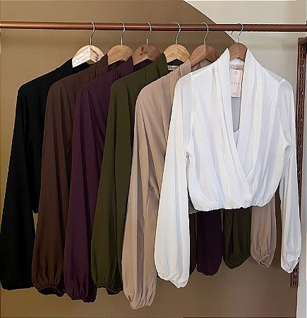 BLUSA SELENA (COM OPÇÕES DE CORES)
