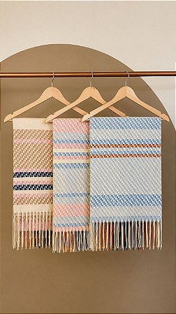 ECHARPE SOFT CASHMERE ESTAMPADO (COM OPÇÕES DE ESTAMPAS)