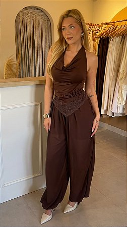 CALÇA ALADIM CHIFFON (COM OPÇÕES DE CORES)