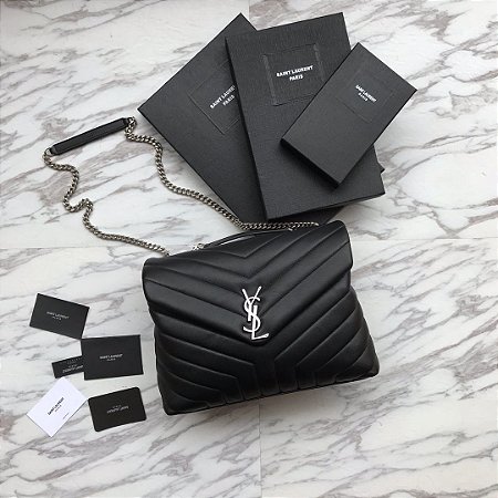 ysl large black bolsa