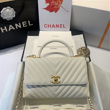 chanel top handle bolsas