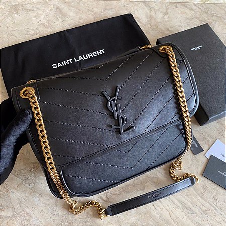 saint laurent bolsa green